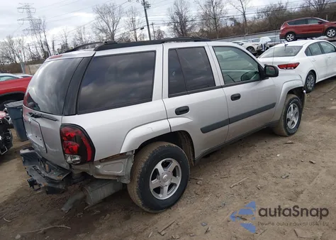 2005 Chevrolet Trailblazer Ls из США, поврежденный, VIN 1GNDT13S452291987
